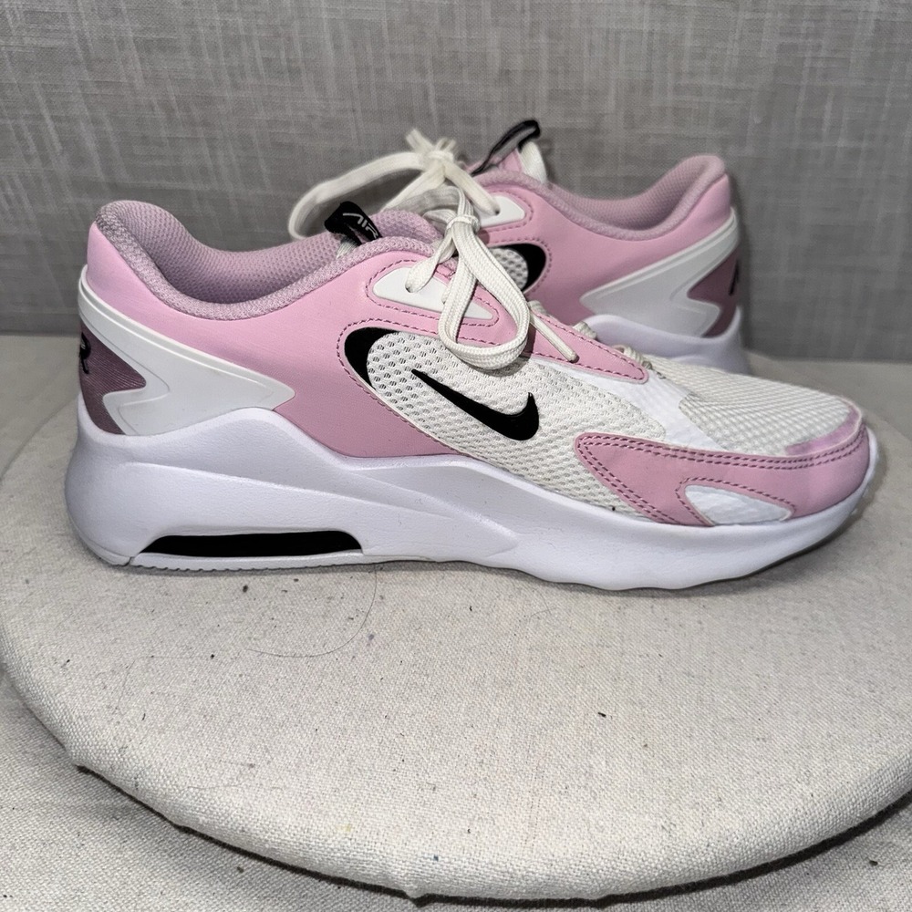 Nike Air Max Bolt Women 8.5 Pink White CU4152-103 Sneakers Athleisure Barbiecore - Picture 5 of 10